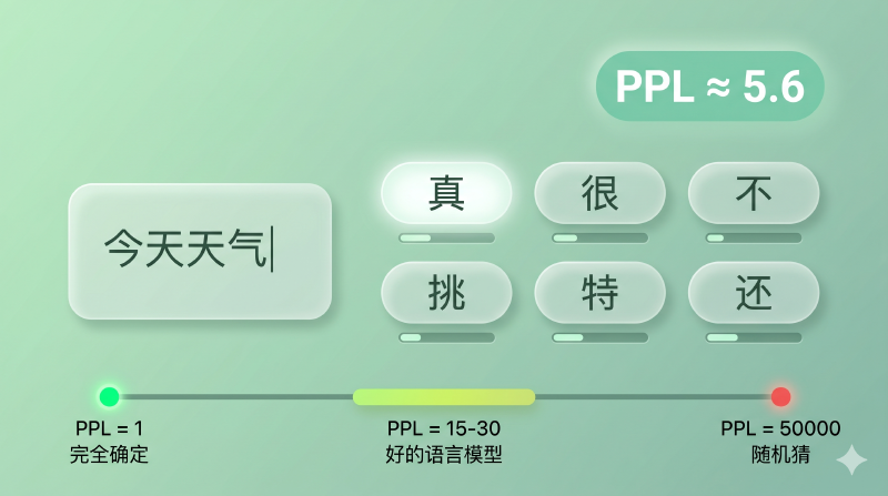 困惑度直觉概念图