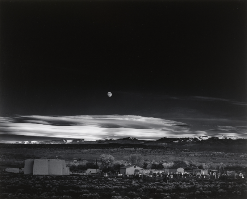 Moonrise, Hernandez, New Mexico - Ansel Adams, 1941