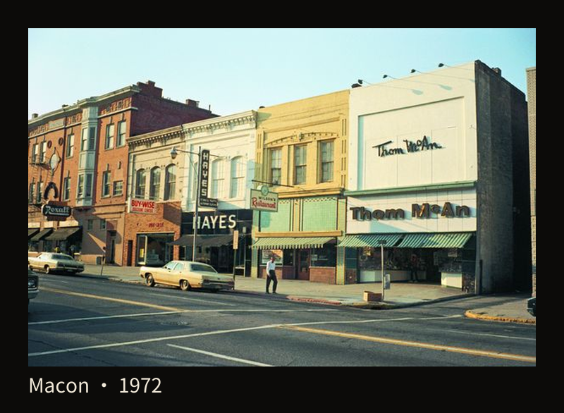 Macon, Georgia, June 1972 — Stephen Shore