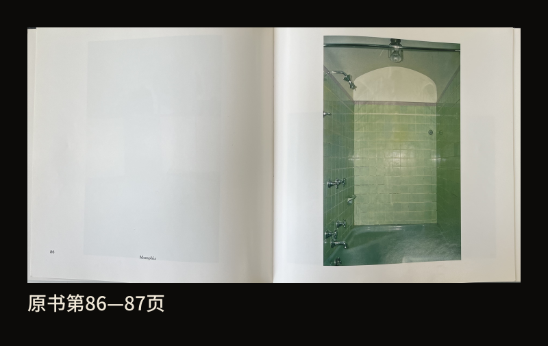 William Eggleston’s Guide，1976年版第86—87页真实跨页
