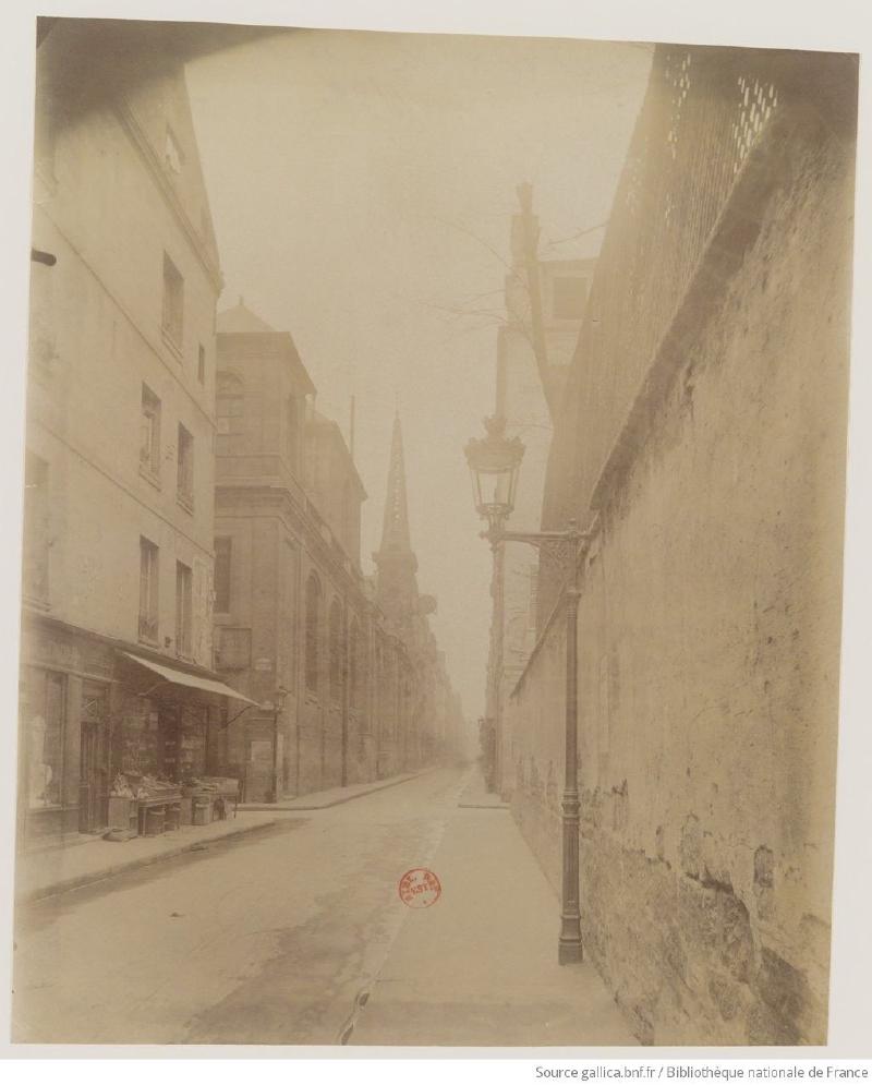 Rue St Louis en l&rsquo;Île, 1899 - Eugène Atget