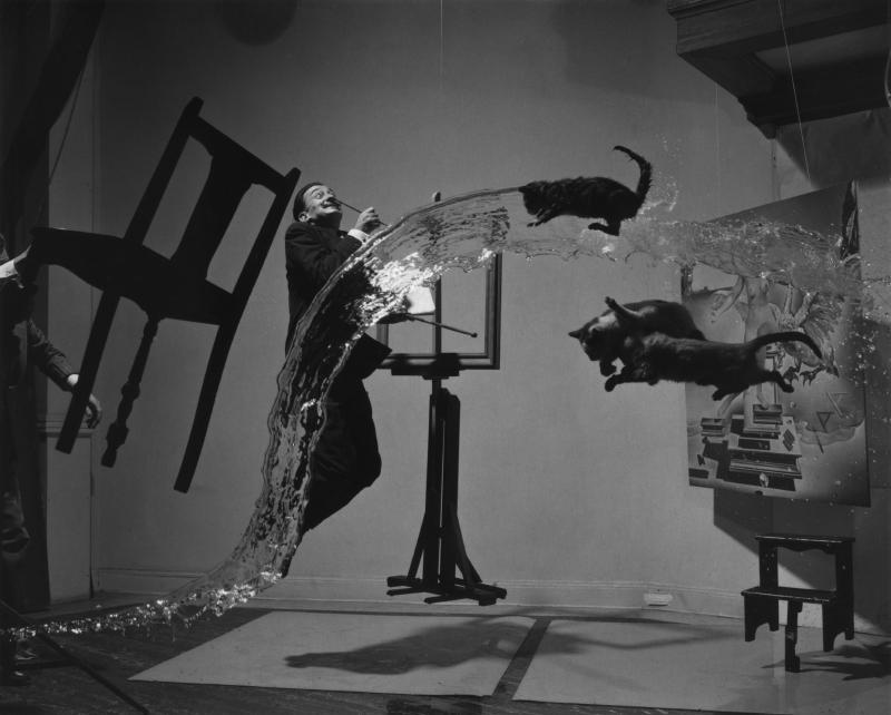 Dalí Atomicus（未修版）- Philippe Halsman, 1948