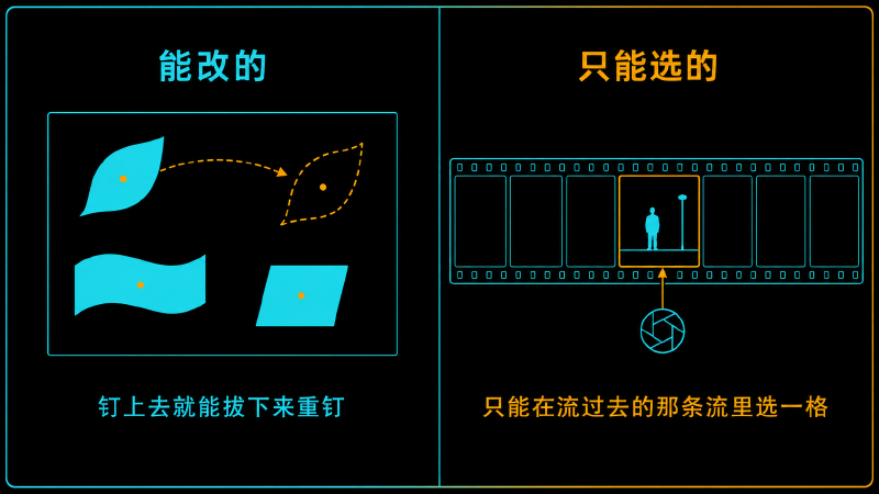 能改的 vs 只能选的