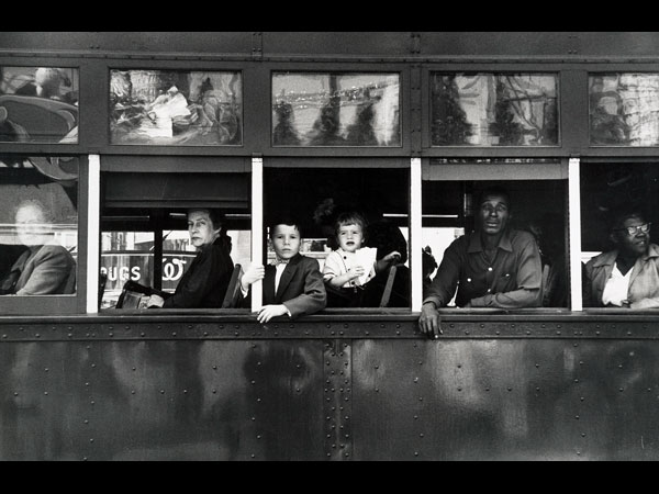 Trolley — New Orleans,Robert Frank,1955
